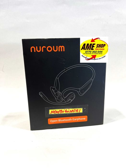 Căști Nuroum AW-OW20B, NOI/Sigilate!