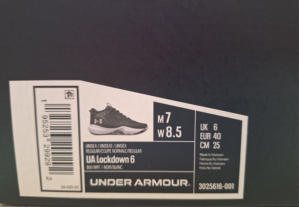 Маратонки Under Armour