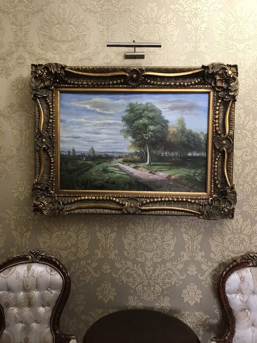 Картина большая рисованная