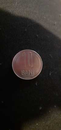 Moneda de 10 bani din 2022 cu defect