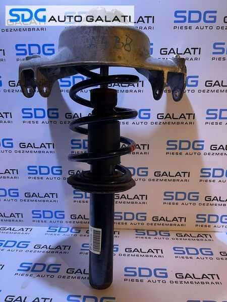 Amortizor Telescop Stanga Fata Complet cu Arc si Flansa Audi A4 B8 2008 - 2015 Cod 8K0413031AF [D0430]