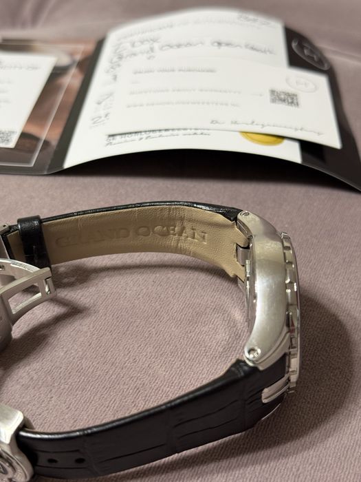 Edox Grand Ocean Open Heart Automatic 85008 cu garantie!