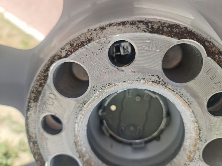 Set jante aliaj R16 5x112 originale Audi