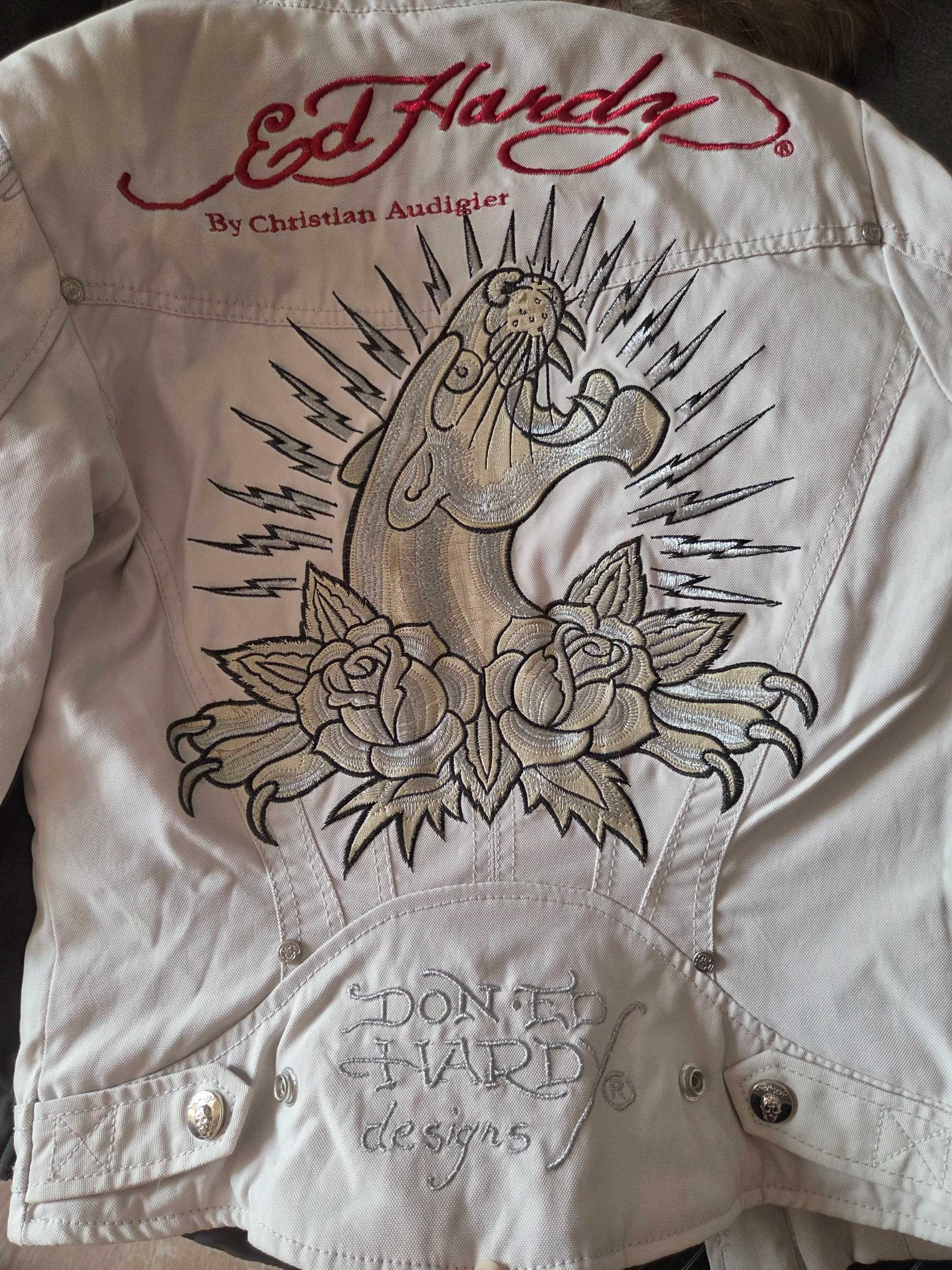 Куртка xs Ed Hardy by Cristian Audigier