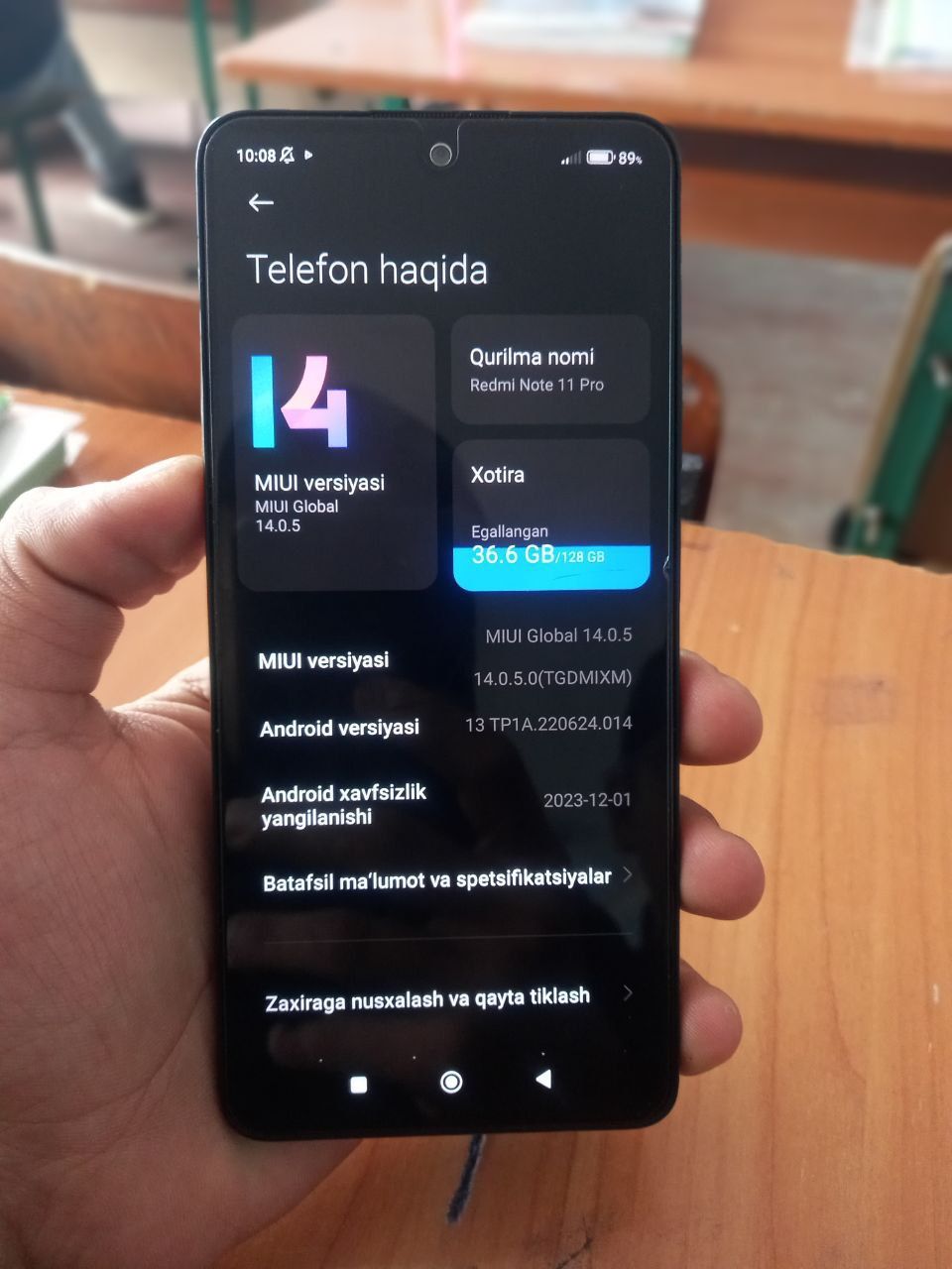 Redmi note 11 pro 8/128 full