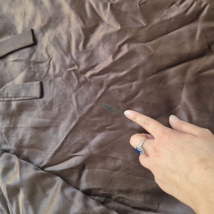 Haina de blana naturala lunga