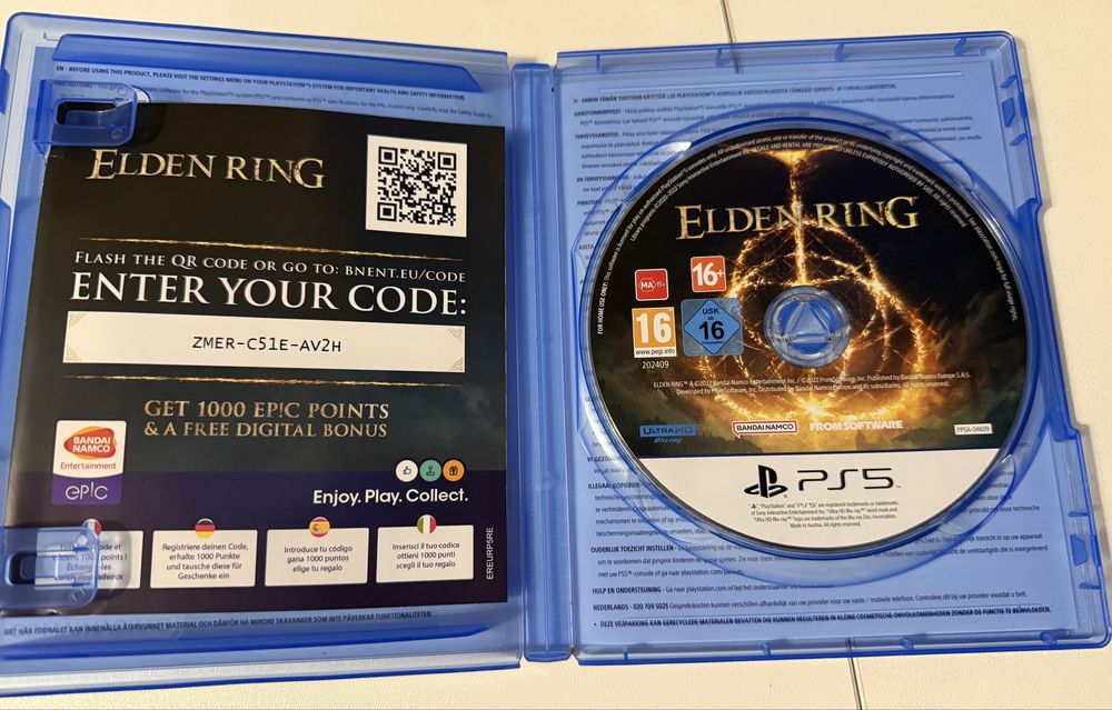 Elden Ring PS5 диск