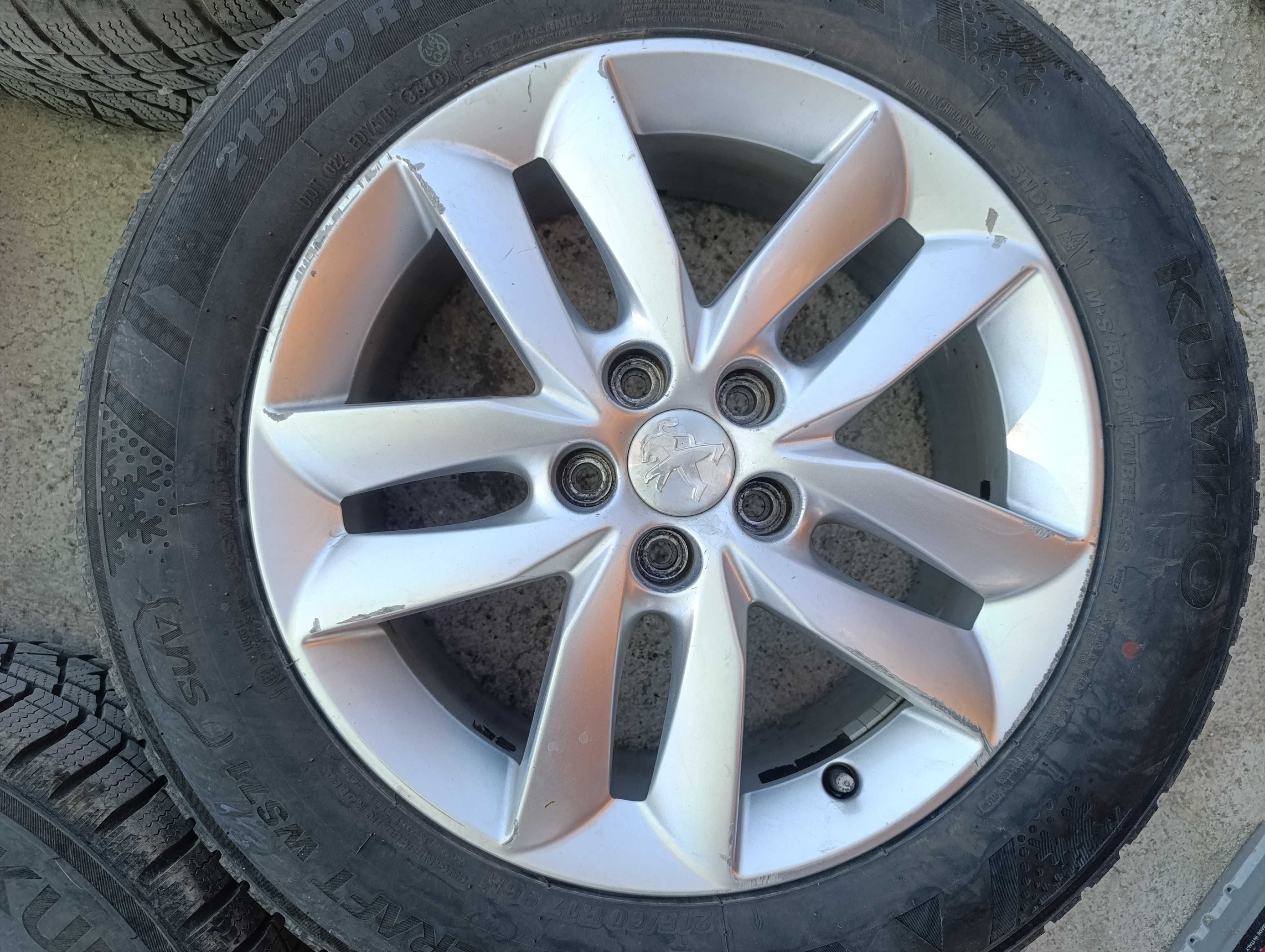 Джанти гуми  17"  5 х 108   - Пежо, Ситроен / Peugeot , Citroen