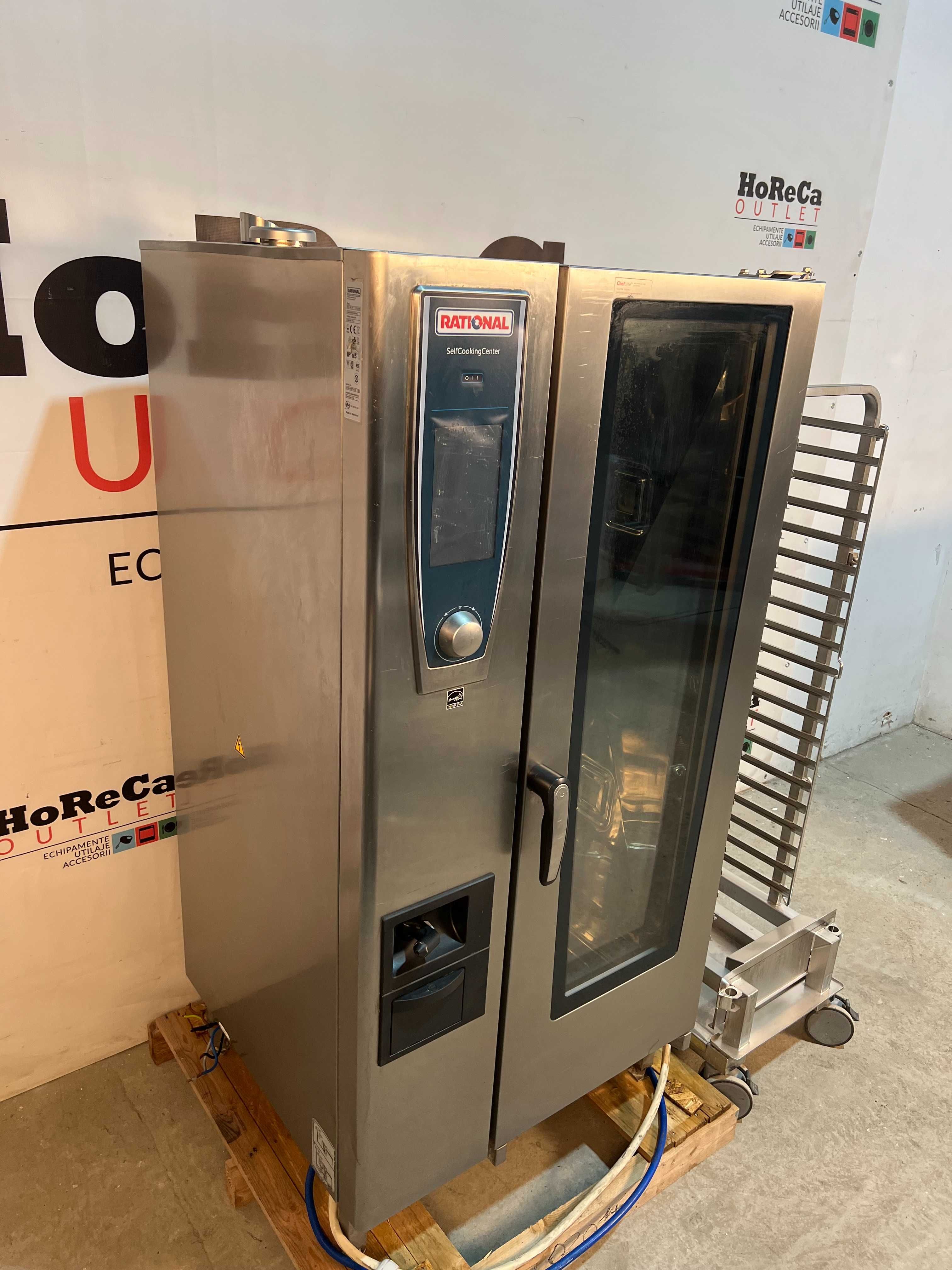 RATIONAL 201E - Cuptor convectie, Convectomat 20 tavi 380V (fab.2019)