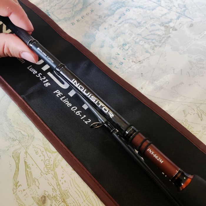 Спининг такъми Savage gear SG4, Shimano NASCI , Golden Catch Inquisito