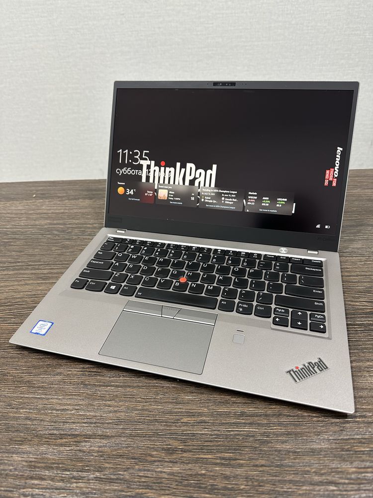 8-ядерный, i7 ноутбук Lenovo ThinkPad X1 Carbon, для графики и офиса