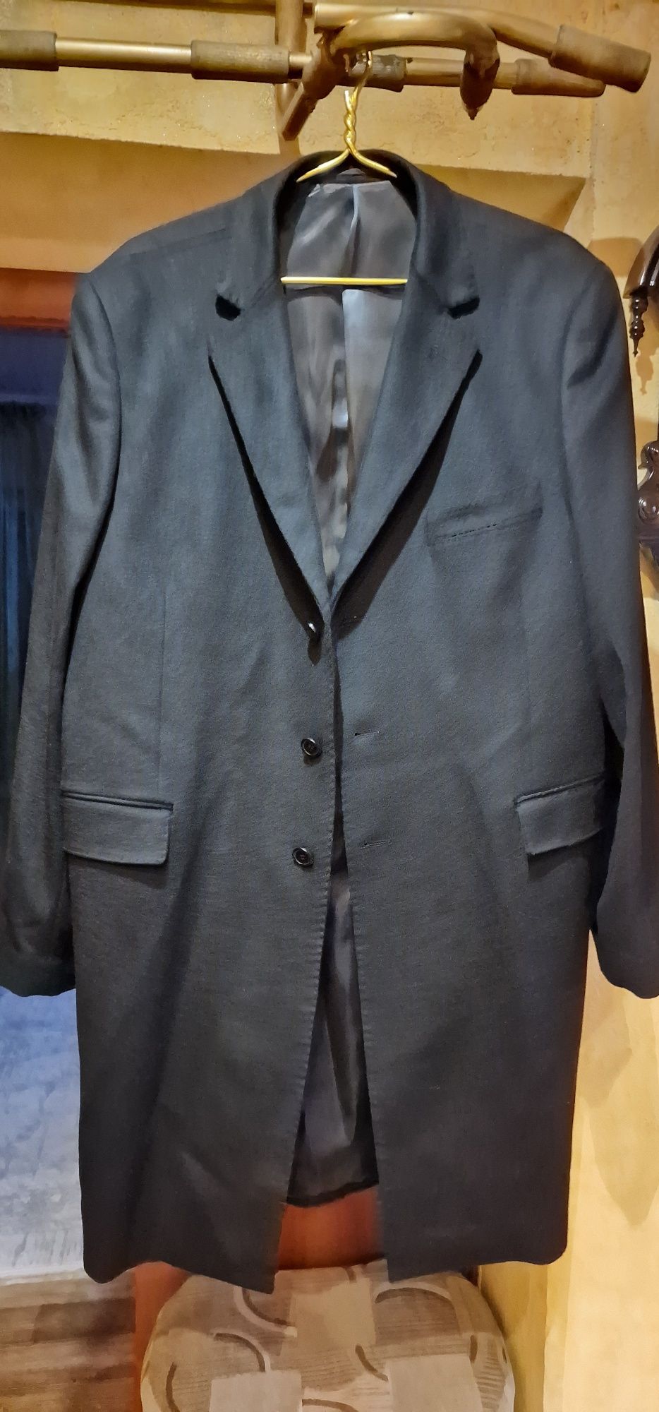 Кашемировое пальто, размер 60