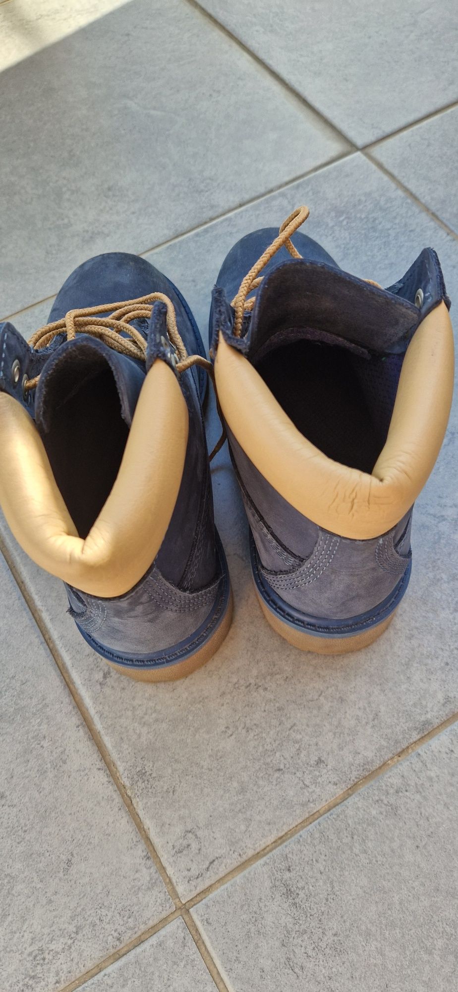 Ghete Timberland piele intoarsa - pentru copii - marime 34
