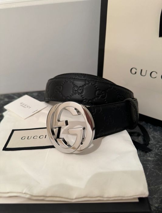 Curea originala Gucci Signature noua în cutie cu factura