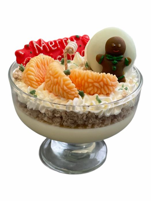 Гурме свещ от соев восък с аромат на коледни подправки