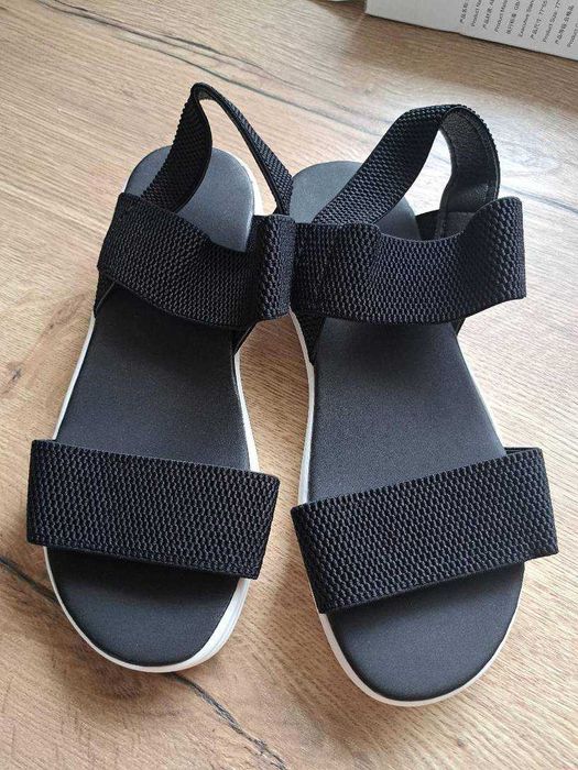 Стилни Дамски Сандали на платформа с еластична подметка