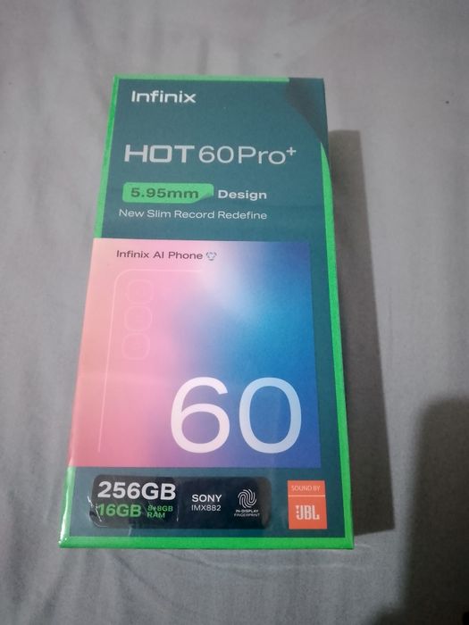 Ochilmagan yangi smartfon INFINIX HOT 60 PRO PLUS