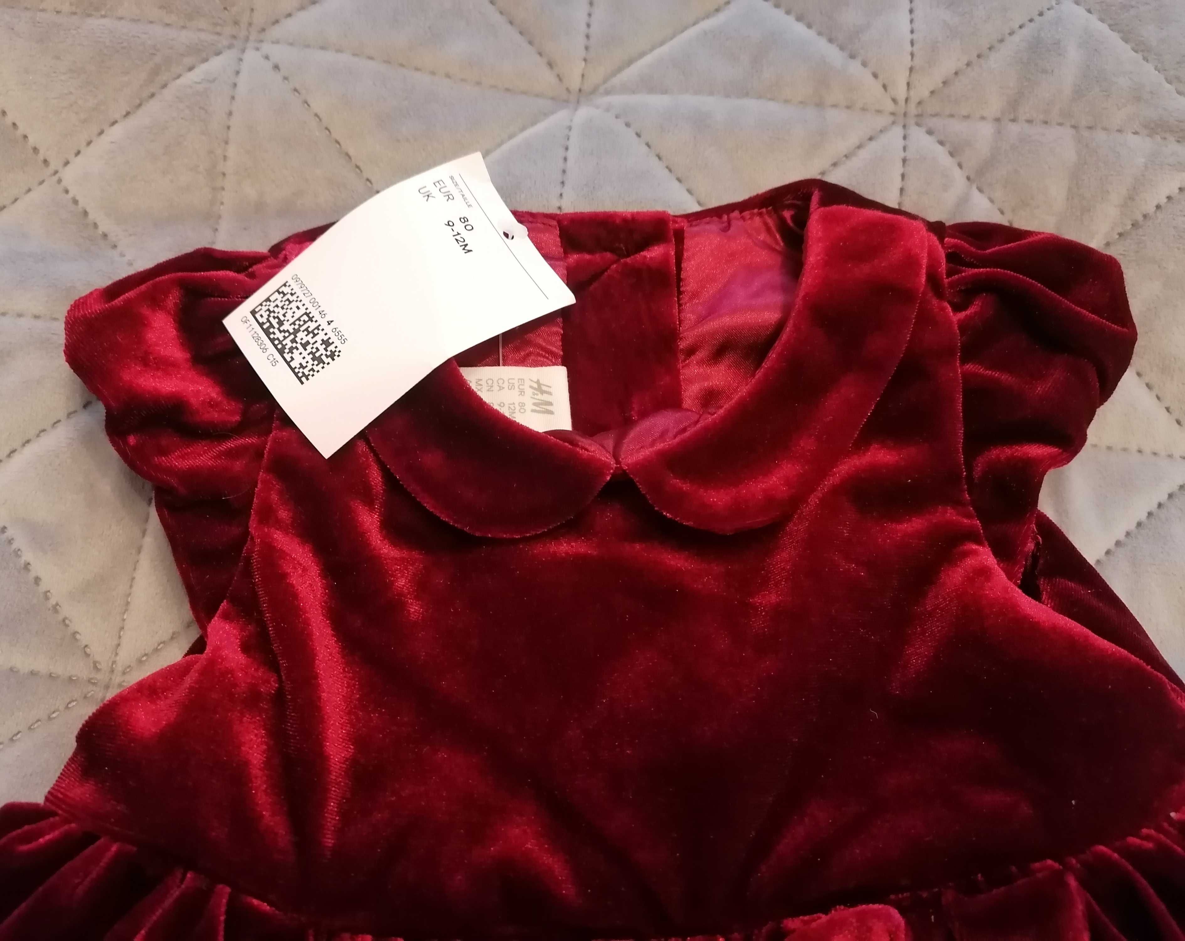 Rochiță H&M nouă cu etichetă mărimea 80
