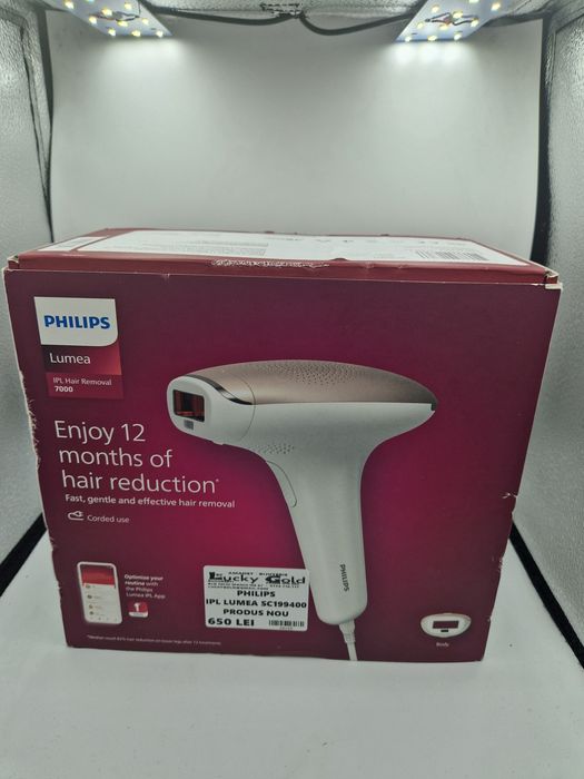 Philips Lumea IPL Hair Removal 7000 Produs Nou Garantie #48165