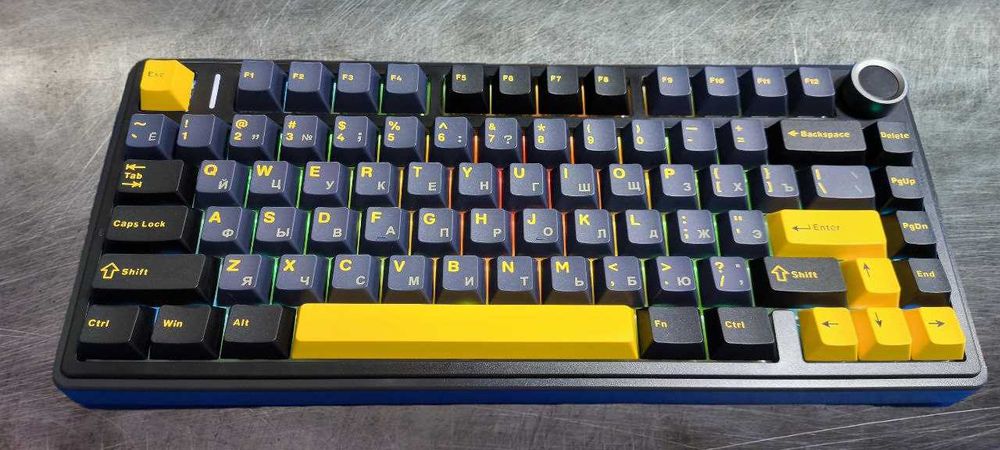 AULA F75 Клавиатура  механическая RUS/ENG  Оригинал 3 вида подключения
