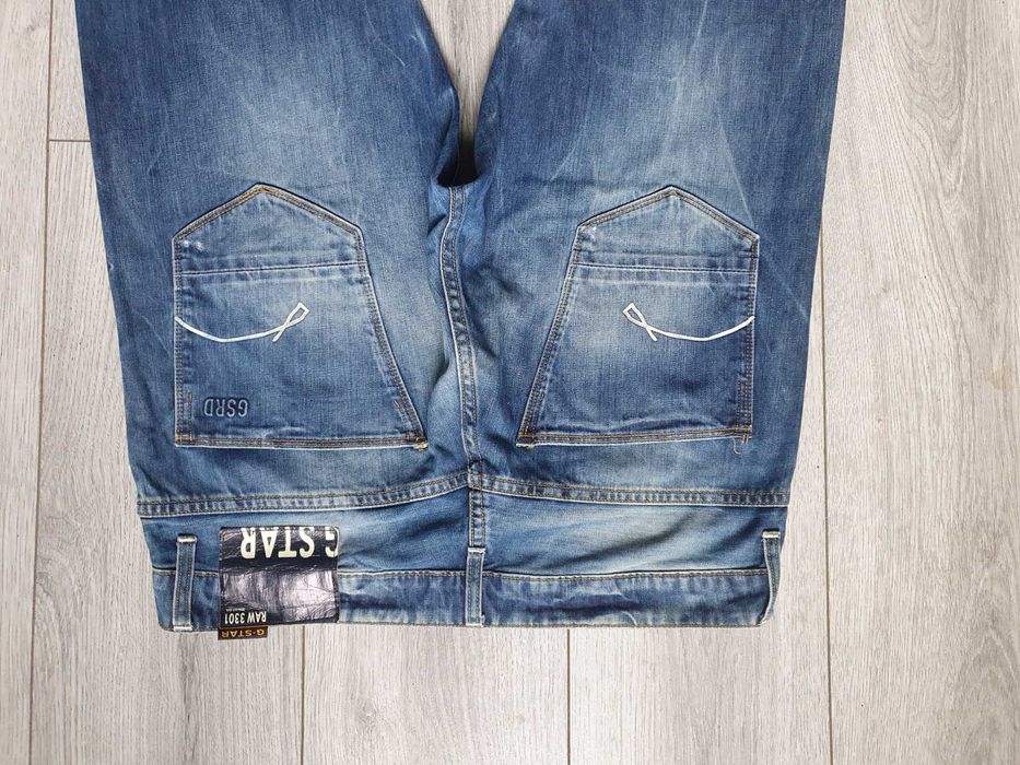 Blugi G-STAR RAW "Morris Low Straight" - Marime W33 L32 (Talie 90 cm)