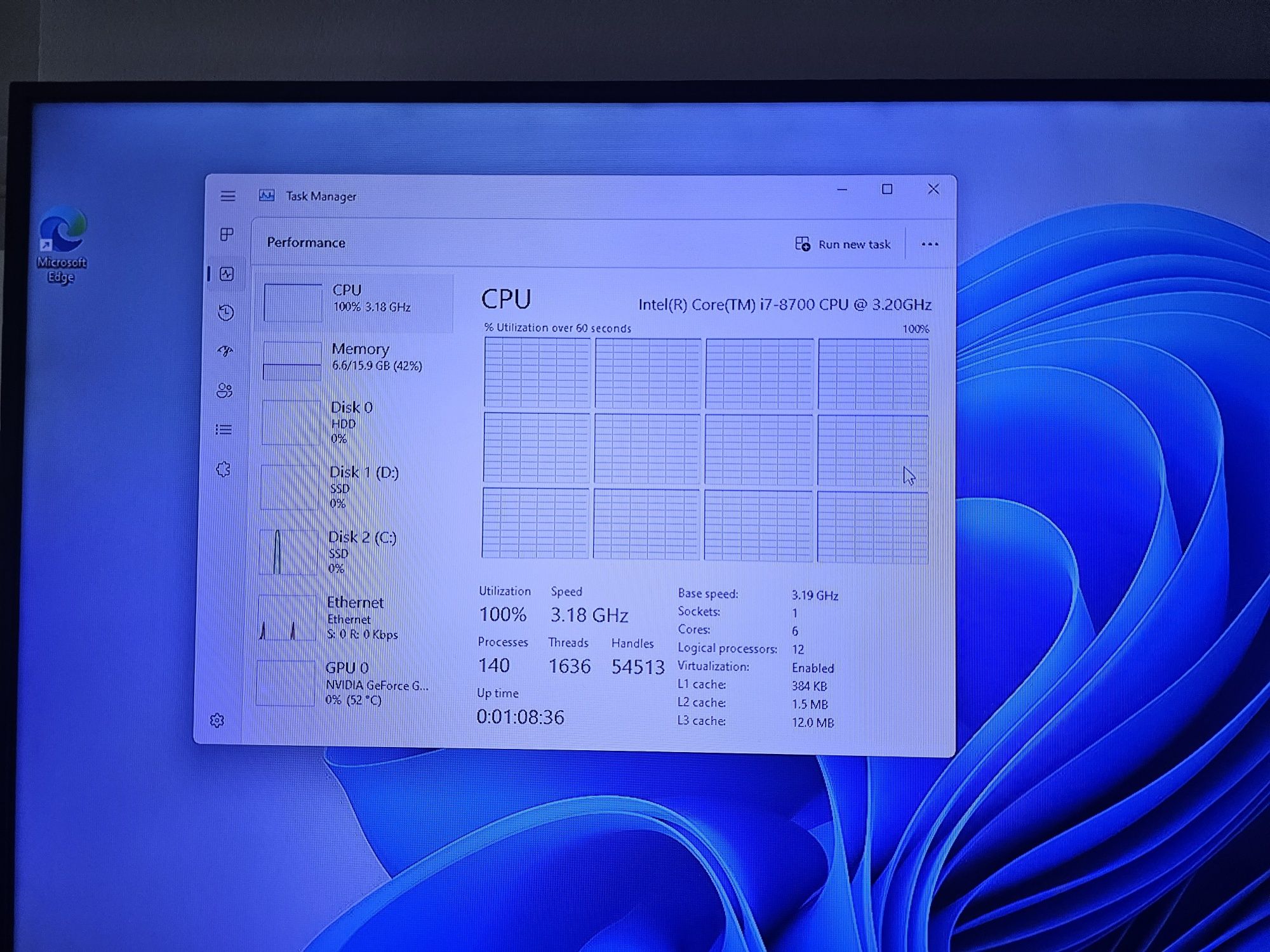 Pc gaming i7 8700
