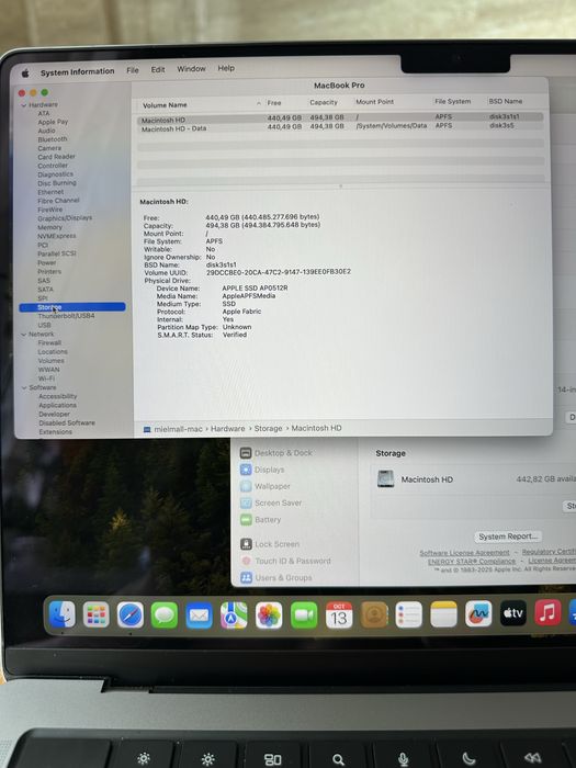 Macbook Pro 2021 512Gb M1 Pro - 14’