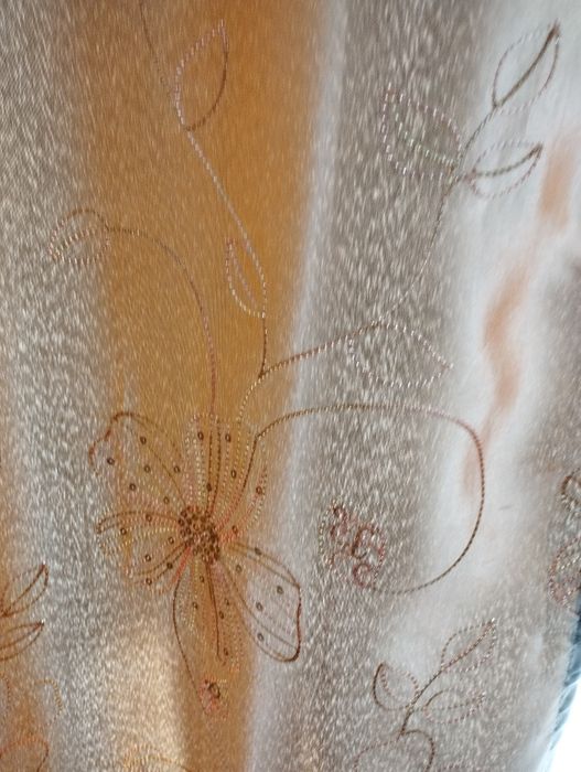 Set draperie și perdea crem