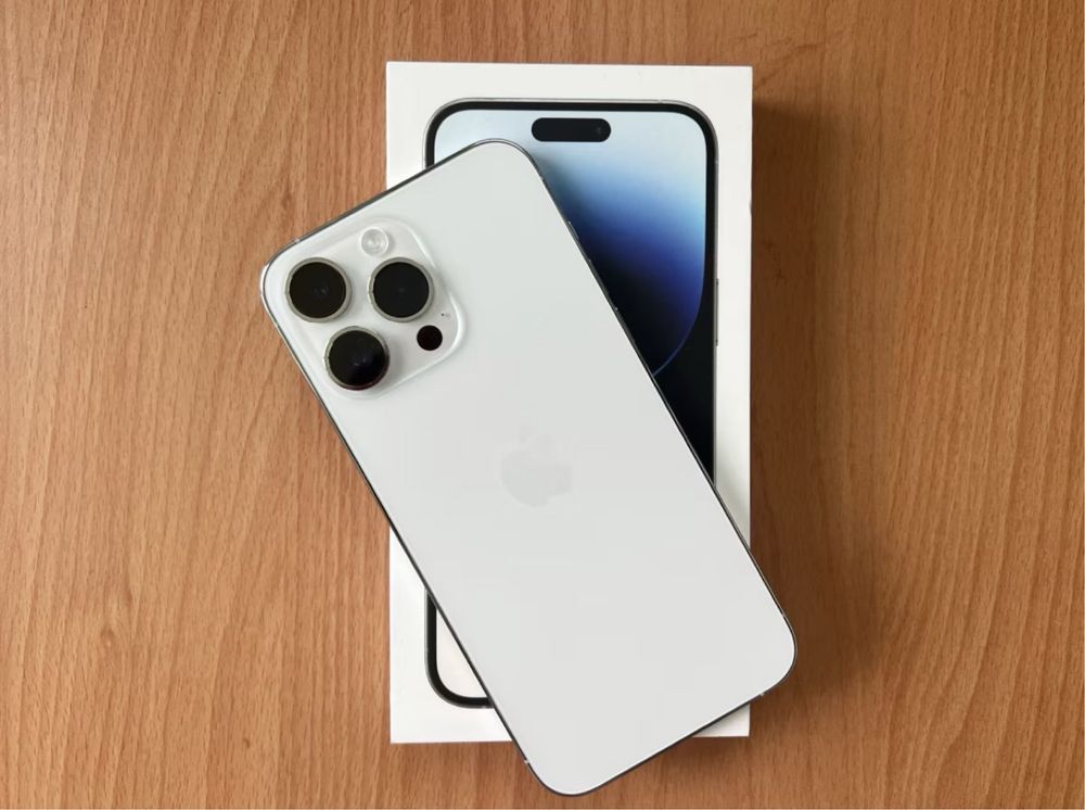 Apple iPhone 14 Pro Max 128GB White *Пълен Комплект*