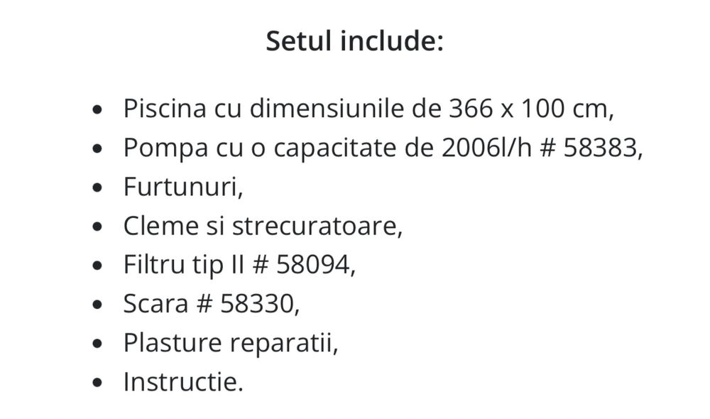 Piscina de curte