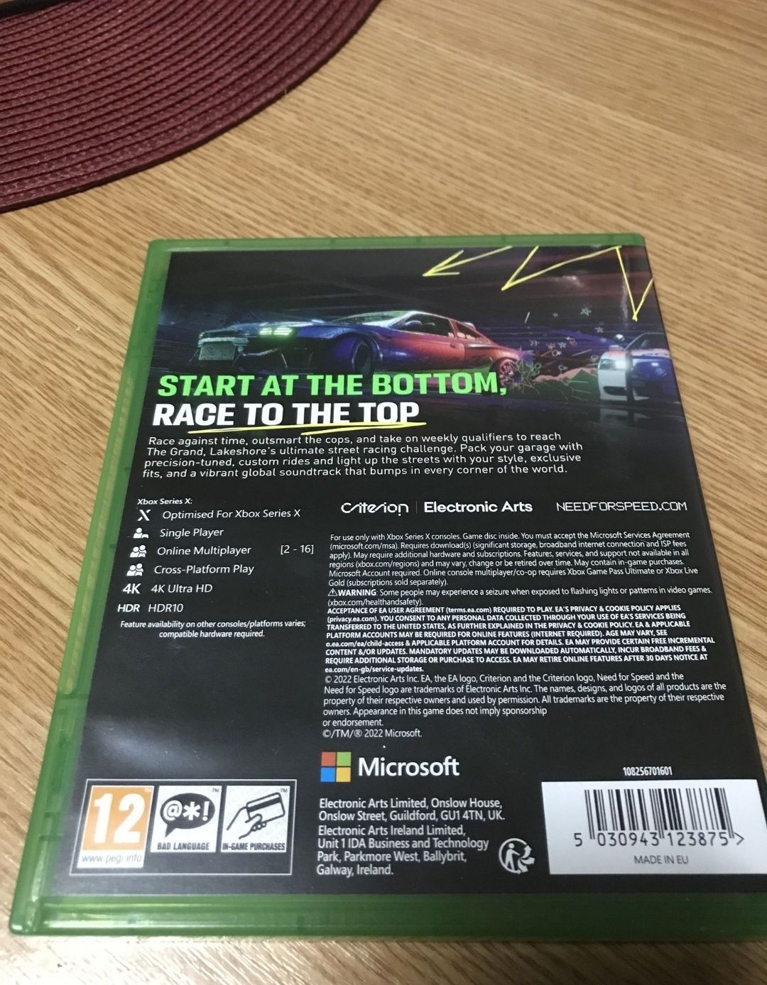Need for Speed (NFS) Unbound Xbox Series X