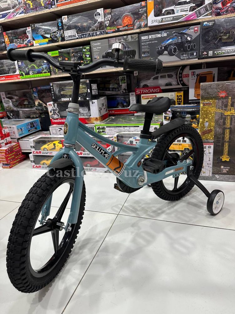 SKILLMAX Новый детский велосипед на 16 колеса 5+