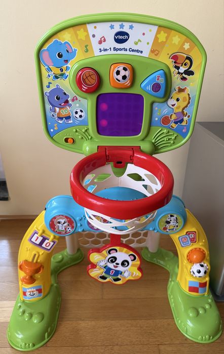 Спортен център за игра VTech- футбол, баскетбол