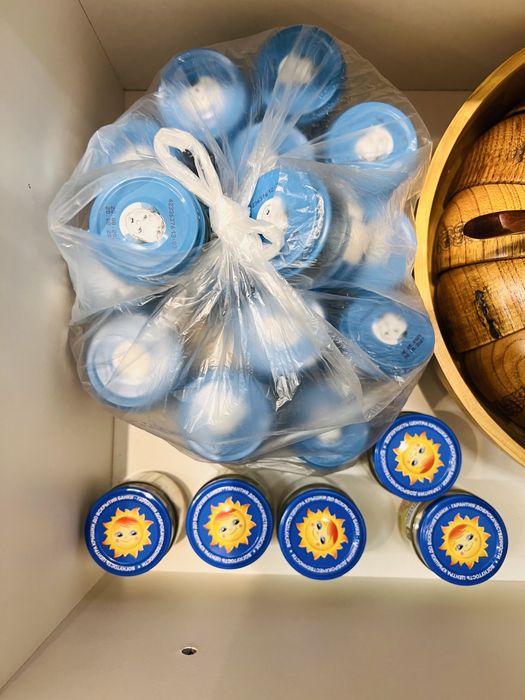 Банки пустые под пюре 80 и 100гр