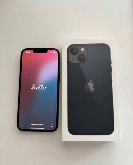 13 айфон 84% чёрный