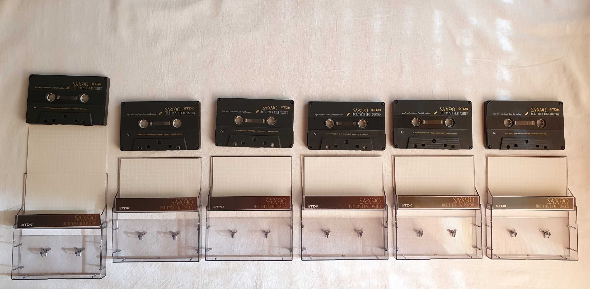 Аудио касети TDK SA-X100, TDK SA-X90