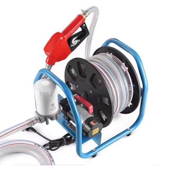 Електрическа помпа за гориво 380W – 12V, 24V, 220V с маркуч и пистолет