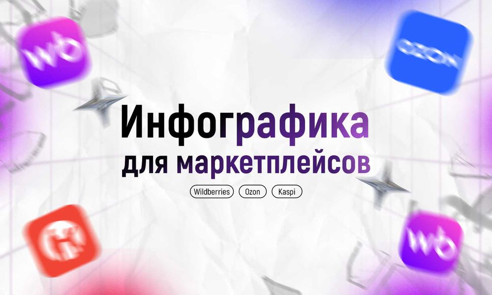 Дизайн карточек Товара| Вайлдберрис, Озон, Каспи | Инфографика