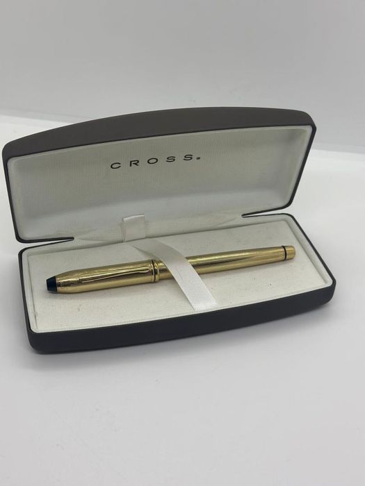 Stilou Vintage Cross cu Penita de Aur 14K -A-