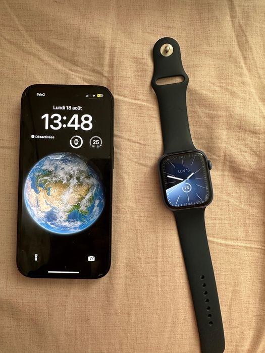 Iphone 14 pro + apple watch 7 45mm