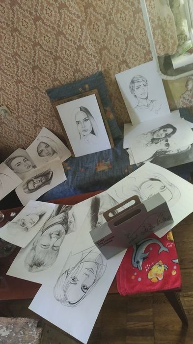 Рисунок. Портреты на заказ.