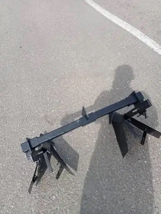 Rarita cu bilon pe 2 rânduri pentru motocultor