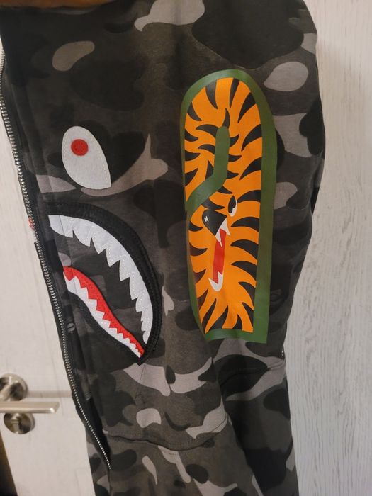 Bape camo hoodie размер М