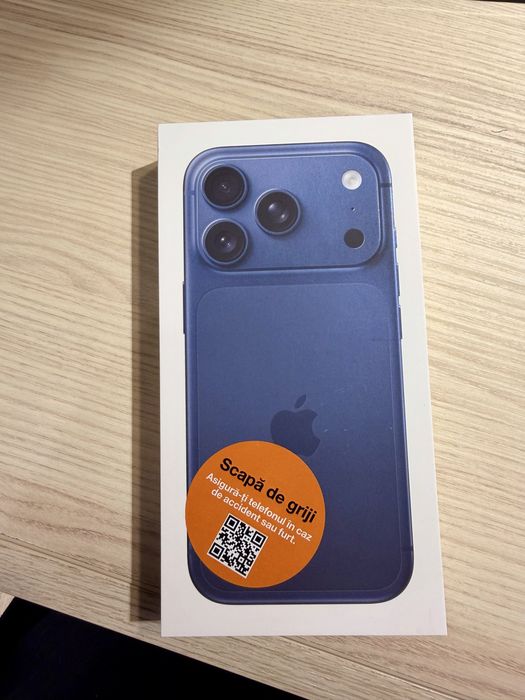 Vand Iphone 17 pro 256 Blue - Sigilat si neactivat