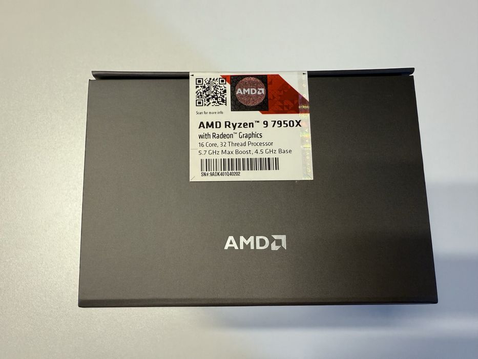 Procesoare AMD Ryzen 9 9950x3d si 7050x Sigilate