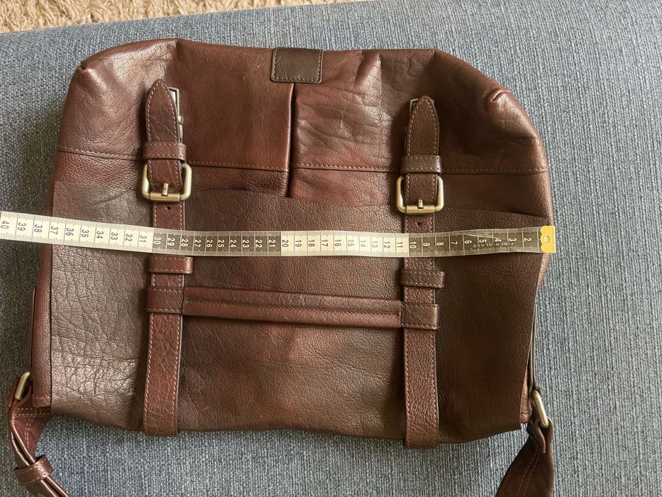 Кожаная сумка унисекс