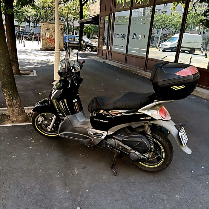 Scuter, moto, Aprilia Scarabeo 250 ie - 2007, scooter made in Italy