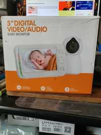 Baby monitor 5 inchi Fără Wi-Fi Fără aplicație