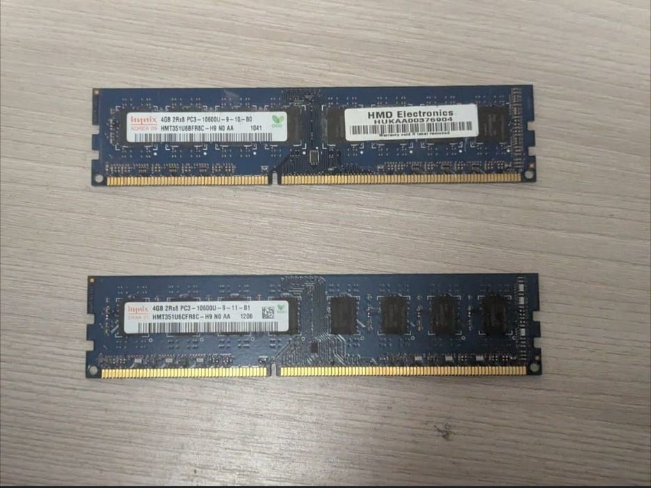 Память ОЗУ DDR3 4 Гб 10600U