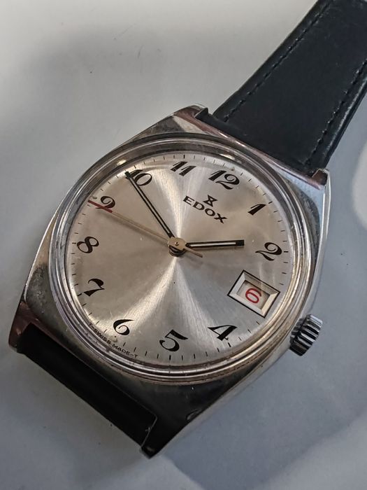 Ceas EDOX Calendar Manual New Old Stock 34 mm